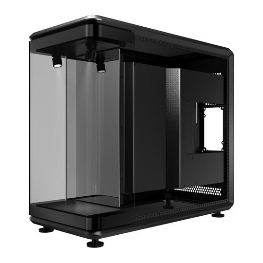 Cooler Master MasterFrame 360 Panorama Black Mid Tower Tempered Glass PC Gaming Case : image 3