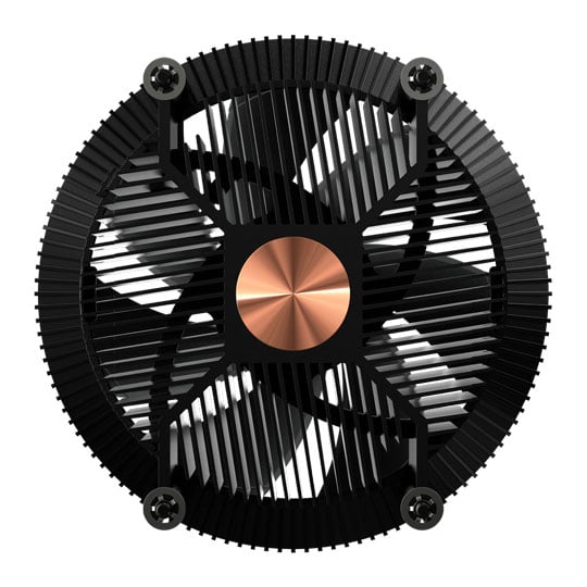 Cooler Master A71 Black 120mm Radial AMD AM4 CPU Air Cooler : image 4