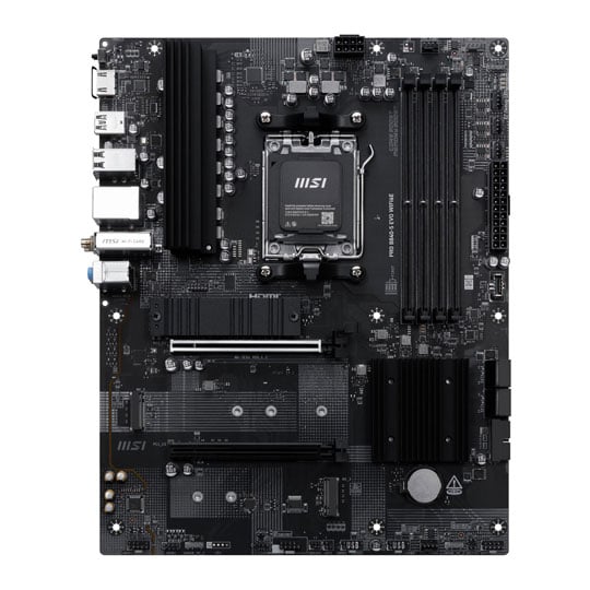 MSI PRO B840-S EVO WIFI6E AM5 DDR5 PCIe 4.0 ATX Motherboard MSI PRO B840-S EVO WIFI6E AM5 DDR5 PCIe 4.0 ATX Motherboard