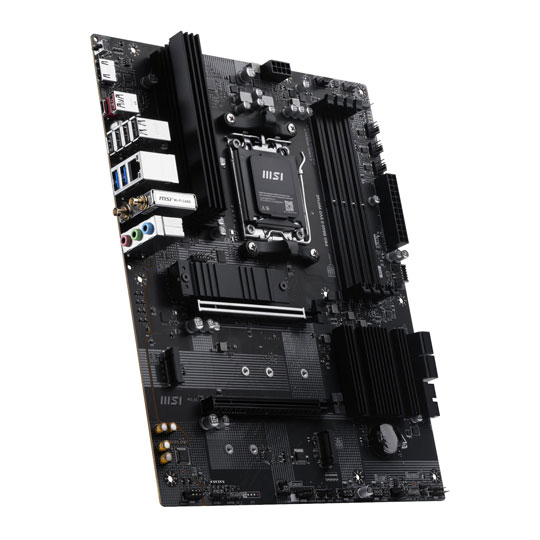 MSI PRO B840-S EVO WIFI6E AM5 DDR5 PCIe 4.0 ATX Motherboard : image 3