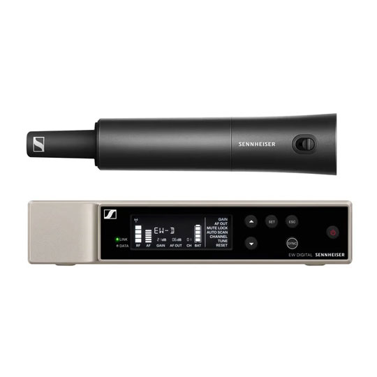 Sennheiser EW-D SKM-S (S1-7) Wireless Handheld Base System, MMD 835-1 Capsule and EW-D Charging Kit Sennheiser EW-D SKM-S (S1-7) Wireless Handheld Base System, MMD 835-1 Capsule and EW-D Charging Kit