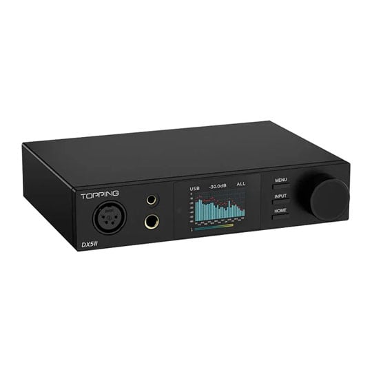 (Open Box) Topping DX5II Amp and DAC Combo - Black