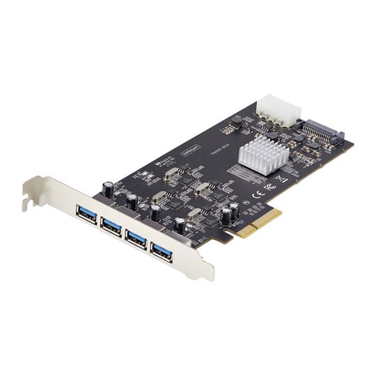 Startech 4x USB 3.2 Gen1 Type-A PCI Expansion Card Startech 4x USB 3.2 Gen1 Type-A PCI Expansion Card