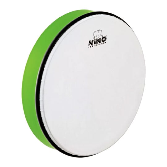NINO Percussion Molded ABS Hand Drum, Green - 12"