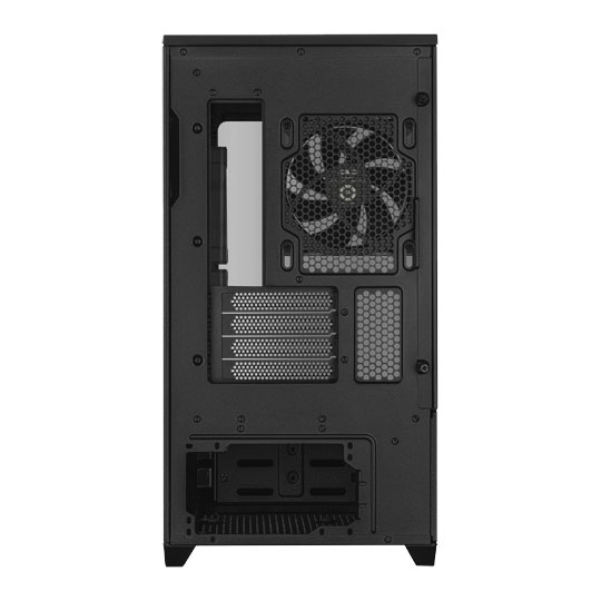 ASUS Prime AP202 ARGB Tempered Glass MicroATX Tower PC Case Black : image 4
