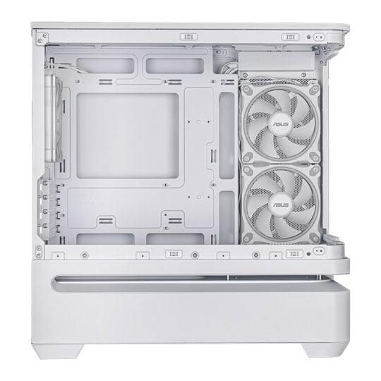 ASUS Prime AP202 ARGB Tempered Glass MicroATX Tower PC Case White