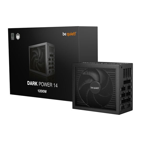 Refurbished be quiet! Dark Power 14 1200 Watt Fully Modular 80+ Titanium ATX 3.1 PSU / Power Supply