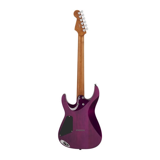Charvel Pro-Mod Plus DK24 HH HT EB QM, Ebony Fingerboard - Violet Radiance : image 4