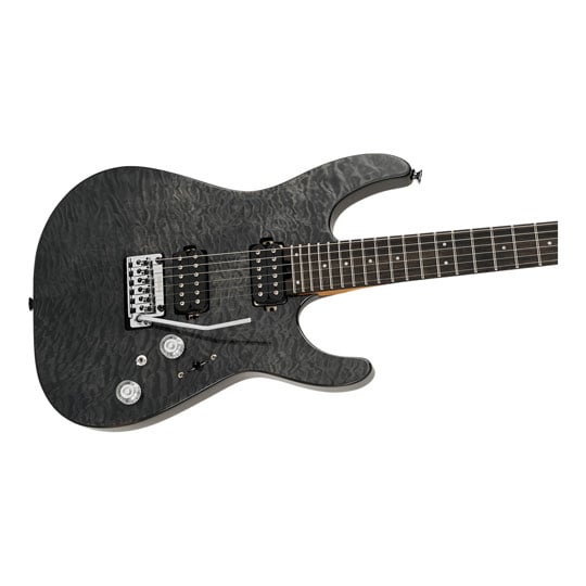 Charvel Pro-Mod Plus DK24 HH 2PT EB QM, Ebony Fingerboard - Midnight Ocean Charvel Pro-Mod Plus DK24 HH 2PT EB QM, Ebony Fingerboard - Midnight Ocean