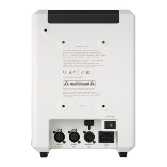 Palmer Orbit 11 - White Active Coaxial 3-way Studio Monitor, White : image 3