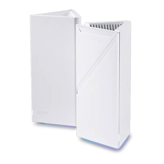 MSI Roamii BE Pro WiFi 7 Router + Mesh System - 2 Pack MSI Roamii BE Pro WiFi 7 Router + Mesh System - 2 Pack