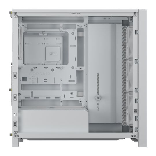 CORSAIR FRAME 4000D Wood RS White Mid Tower Tempered Glass PC Case : image 3