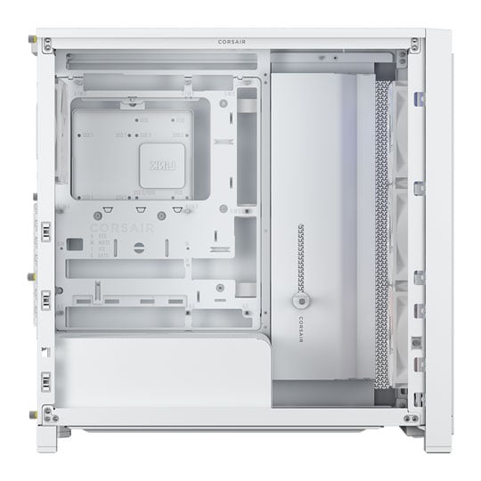 CORSAIR FRAME 4000X RS RGB White Mid Tower Tempered Glass PC Case : image 3