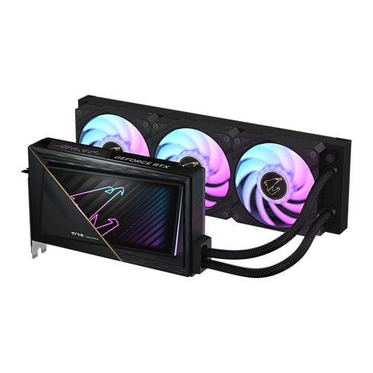 Open Box Gigabyte AORUS GeForce RTX 5090 XTREME WATERFORCE 32GB Blackwell Graphics Card