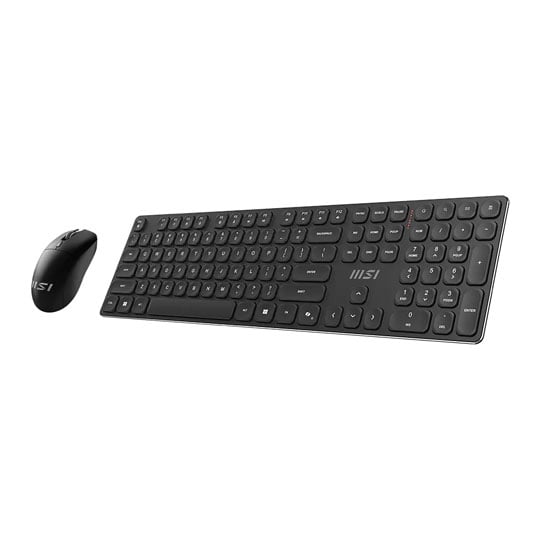 MSI FORGE K210 Black Wireless UK Keyboard & Mouse Combo : image 3