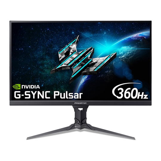 Refurbished Acer Predator NVIDIA Pulsar 27" 2K QHD 360Hz G-SYNC DisplayHDR 600 IPS Gaming Monitor Refurbished Acer Predator NVIDIA Pulsar 27" 2K QHD 360Hz G-SYNC DisplayHDR 600 IPS Gaming Monitor