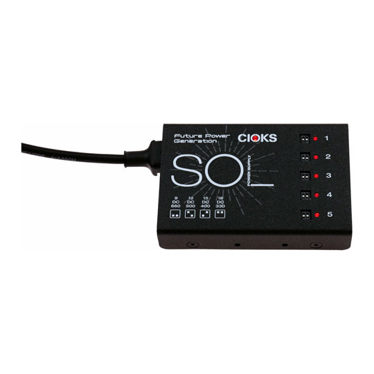 (Open Box) CIOKS - SOL, 5 Outlet UK DC Power Suppy
