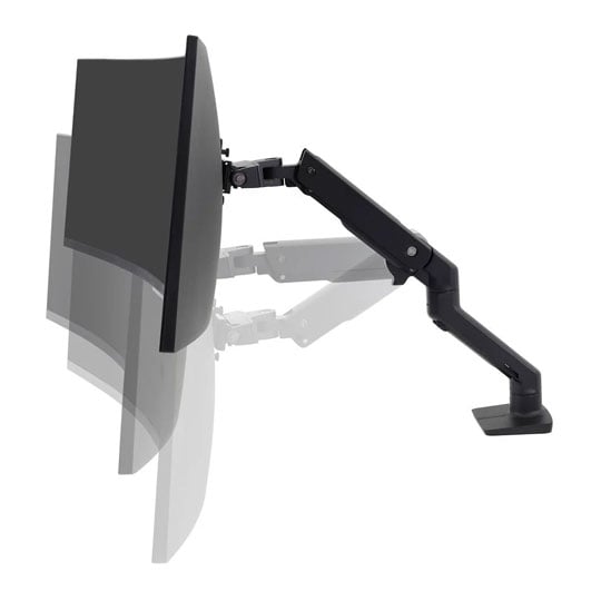 Ergotron HX Fully Adjustable VESA-compatible 49-inch Monitor Arm : image 3
