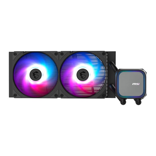 MSI MAG CORELIQUID A13 240 Black All in One Liquid CPU Cooler : image 2