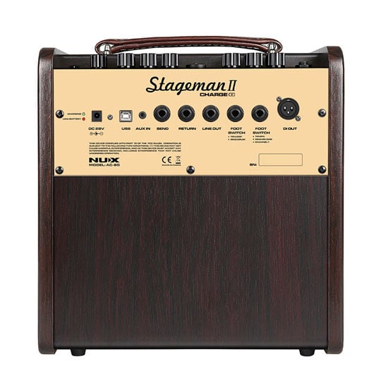 NUX Stageman II AC-80 Acoustic Amp : image 3