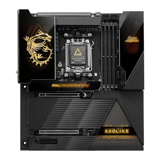 MSI MEG X870E Godlike PCIe 5.0 DDR5 Enthusiast E-ATX Motherboard + AMD 9950X3D CPU Bundle