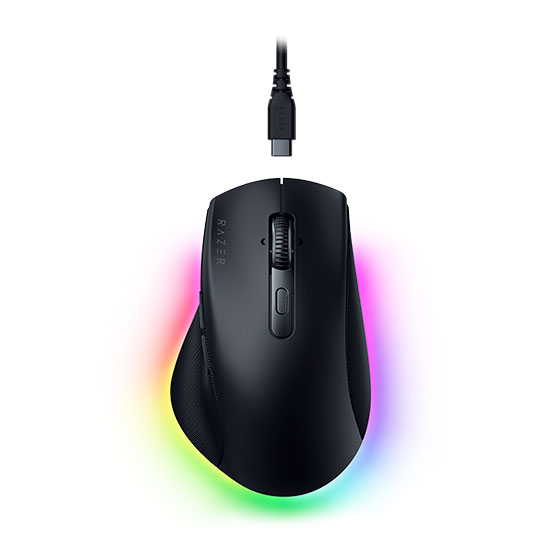 Refurbished Razer Pro Click V2 Optical Wireless/Wired RGB Mouse