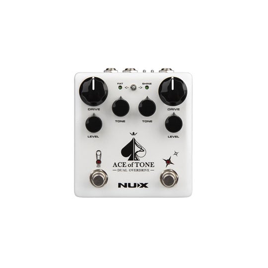 NUX Ace of Tone Dual Overdrive Pedal