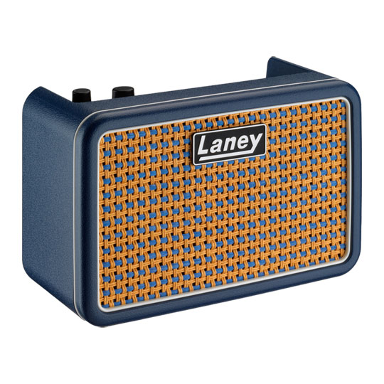Laney PRISM-MINI Portable Stereo Multi FX Guitar Amp and Bluetooth Speaker (Blue)