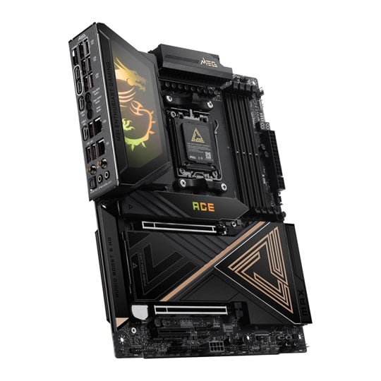 MSI MEG X870E ACE MAX + AMD Ryzen 9 9950X3D + 64GB Corsair DDR5 Vengeance Bundle