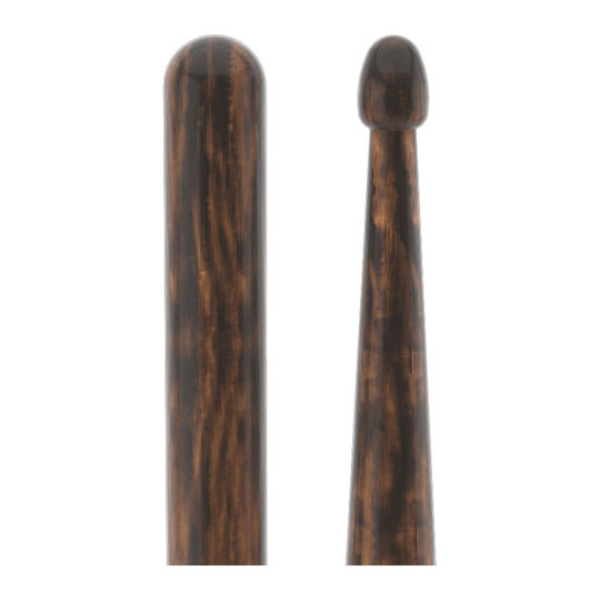 6 x Pairs ProMark Rebound 2B FireGrain Hickory Drumstick, Acorn Wood Tip : image 3