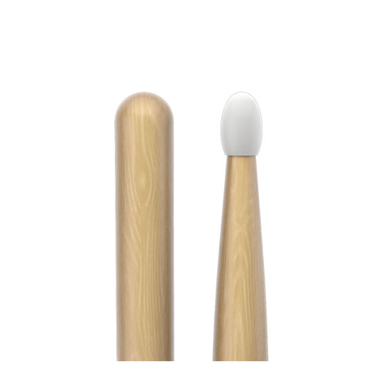 6 x Pairs - ProMark Classic Forward 5B Hickory Drumstick, Oval Nylon Tip : image 3