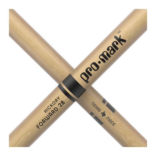 6 x  Pairs - ProMark Classic Forward 2B Hickory Drumstick, Oval Wood Tip : image 4