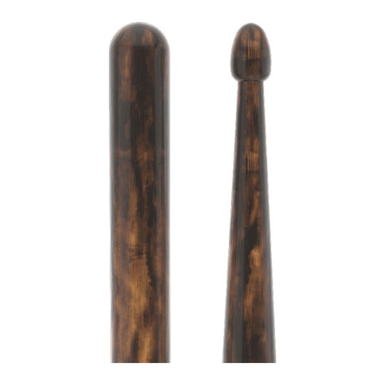 6 x Pairs ProMark Rebound 7A FireGrain Hickory Drumstick, Acorn Wood Tip : image 3