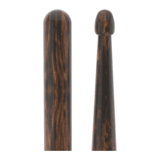 6 x Pairs - ProMark Rebound 5B FireGrain Hickory Drumstick, Acorn Wood Tip : image 3