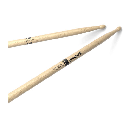 6 x Pairs - ProMark Classic Attack 5B Shira Kashi Oak Drumstick