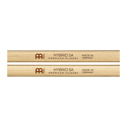 6 x Pairs - Meinl Hybrid 5A American Hickory Drumsticks - SB106 : image 3
