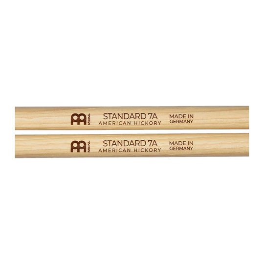 6 x Pairs Meinl Standard 7A American Hickory Drumsticks - SB100 : image 3