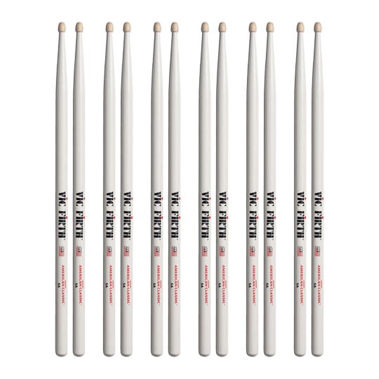 6 x Pairs Vic Firth VF-5AW Drumsticks
