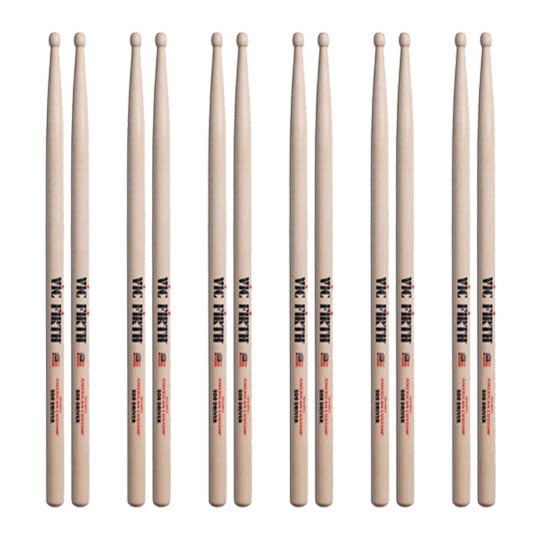 6 x Pairs Vic Firth VF-SD9 Drumsticks
