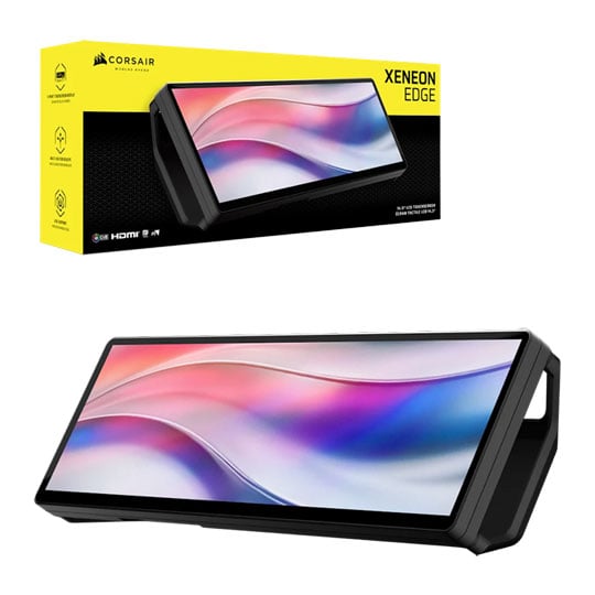 CORSAIR XENEON EDGE 14.5" LCD Touchscreen LCD Screen Black CORSAIR XENEON EDGE 14.5" LCD Touchscreen LCD Screen Black