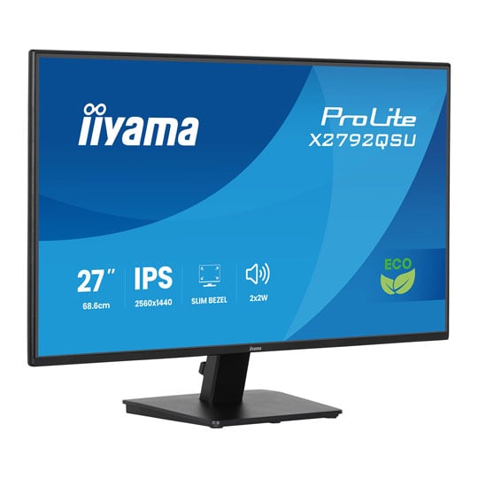 iiyama ProLite X2792QSU-B1 27" QHD 120Hz Adaptive Sync IPS Monitor iiyama ProLite X2792QSU-B1 27" QHD 120Hz Adaptive Sync IPS Monitor