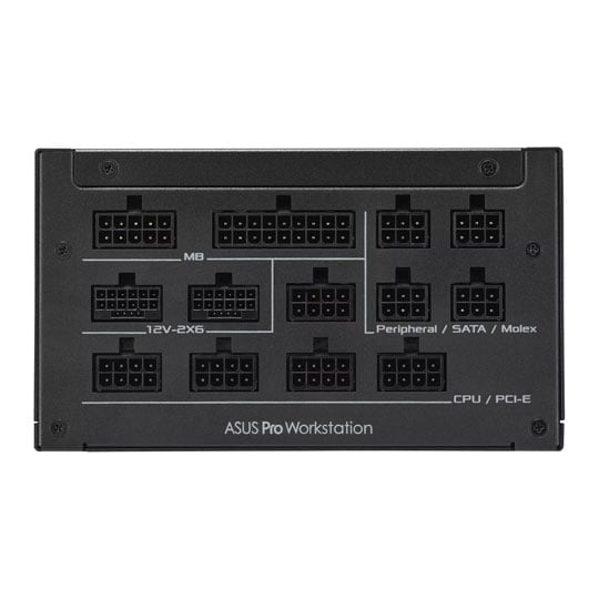 ASUS Pro WS 1600W 80+ Platinum Modular ATX 3.1 PSU / Power Supply : image 4