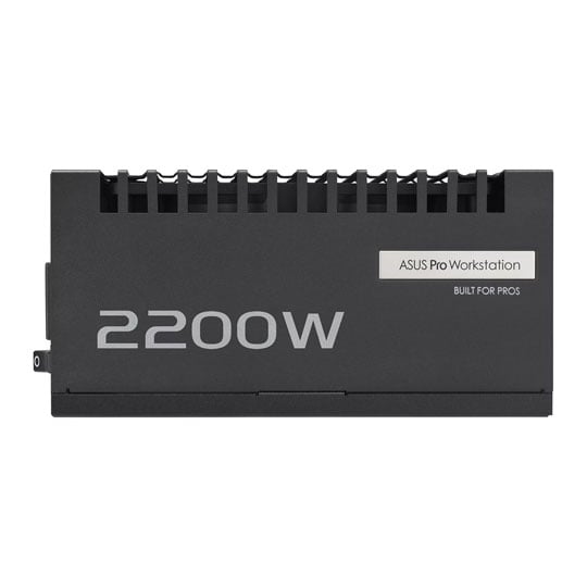 ASUS Pro WS 2200W 80+ Platinum Modular ATX 3.1 PSU / Power Supply : image 3