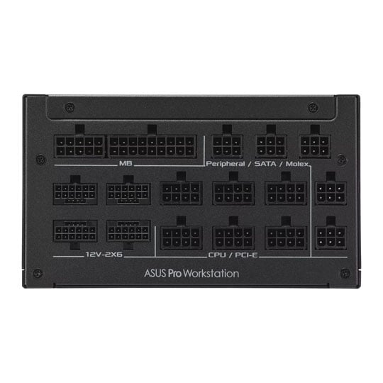 ASUS Pro WS 2200W 80+ Platinum Modular ATX 3.1 PSU / Power Supply : image 4