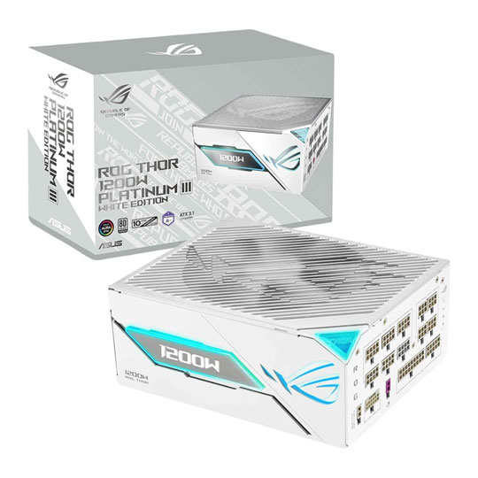 ASUS ROG Thor 1200W 80+ Platinum III Modular ATX 3.1 PSU / Power Supply