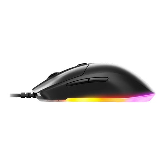 SteelSeries Rival 3 Gen 2 Black RGB 8500 DPI Optical Wired Gaming Mouse : image 3