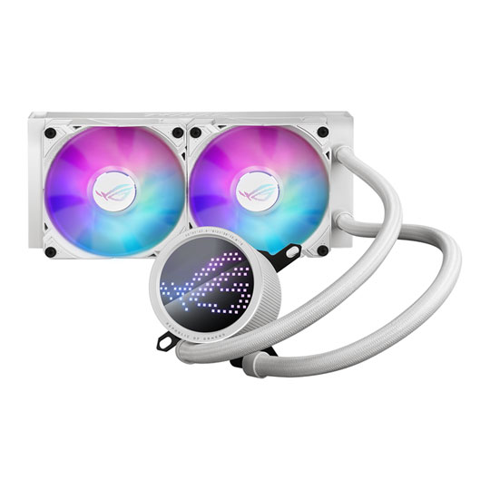 ASUS Ryuo III 240 ARGB White AIO Intel / AMD CPU Water Cooler