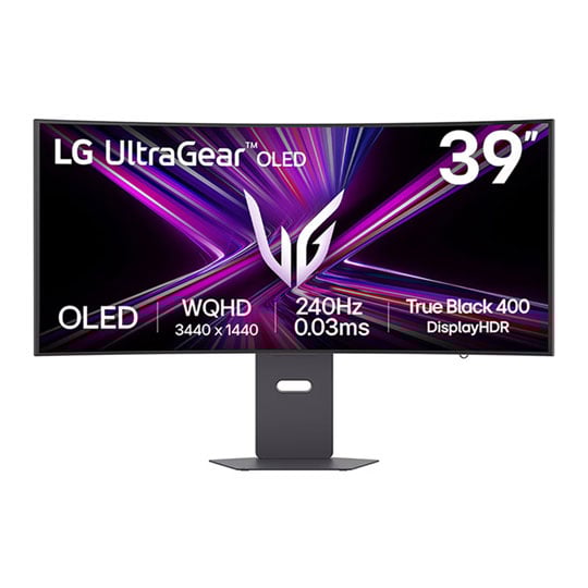 Open Box LG 39" UltraGear 39GX900A-B WQHD 240Hz FreeSync Premium Pro Curved OLED Gaming Monitor Open Box LG 39" UltraGear 39GX900A-B WQHD 240Hz FreeSync Premium Pro Curved OLED Gaming Monitor