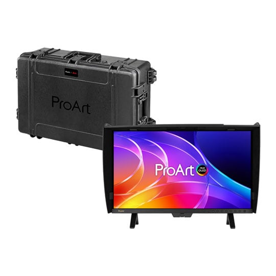 ASUS 27" ProArt Display PA27USD OLED Monitor Rugged Case Edition ASUS 27" ProArt Display PA27USD OLED Monitor Rugged Case Edition