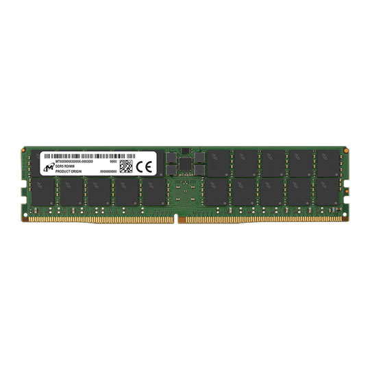 Micron 96GB ECC Registered 6400MHz 2Rx4 DDR5 Server Memory